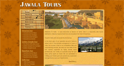 Desktop Screenshot of jawalatours.com