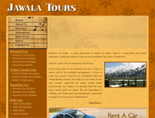 Tablet Screenshot of jawalatours.com